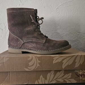 Sofft Brown Lace Up Boots